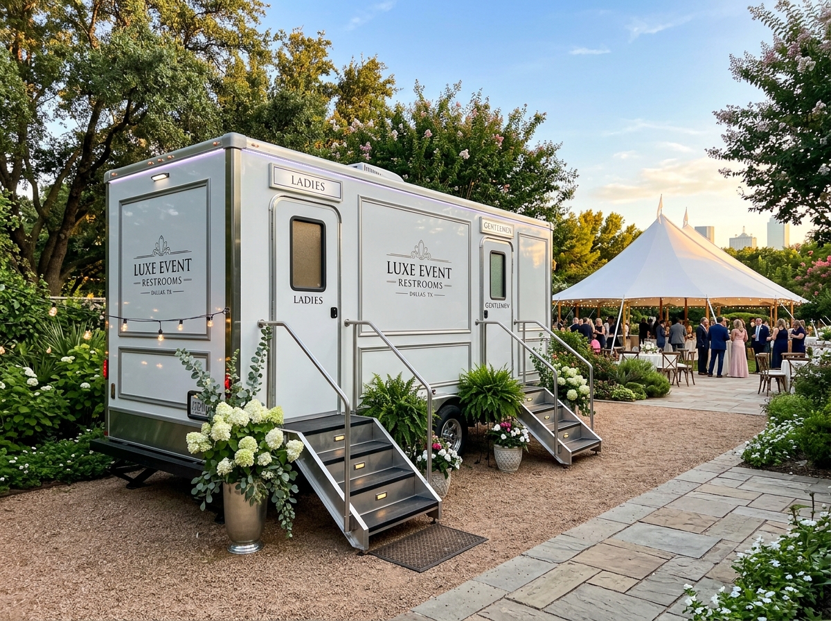Luxury Restroom Trailer Rental Dallas